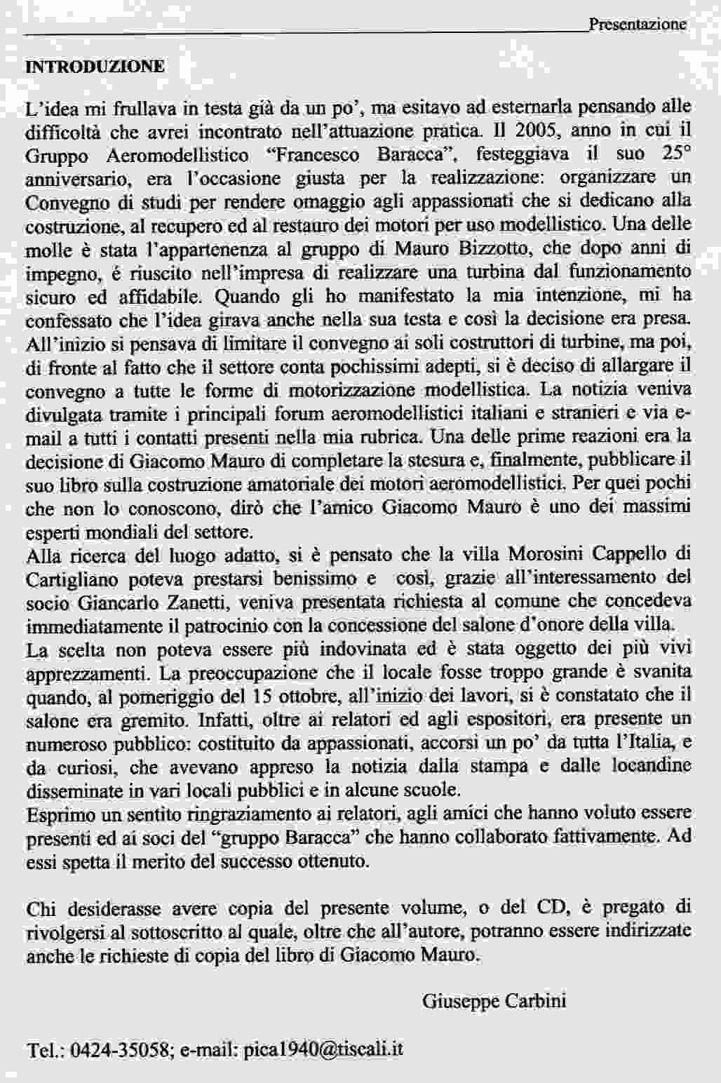 costruzione amatoriale presentazione